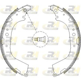 Bremsbackensatz 4650.01 von ROADHOUSE günstig für 46,87 € online kaufen