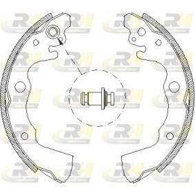 Bremsbackensatz für SUBARU von ROADHOUSE