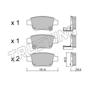 Bremsbeläge 467.0 von TRUSTING günstig für 85,70 € online kaufen