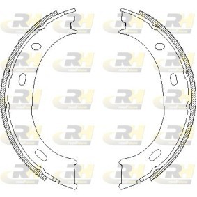 Bremsbackensatz, Feststellbremse 4710.01 von ROADHOUSE günstig für 18,62 € online kaufen