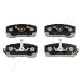 Achetez des Plaquettes de frein ASHIKA 50-06-606 à prix pour 17,23 €