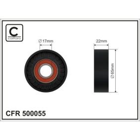 Compre Rolo tensor, correia trapezoidal estriada de CAFFARO online para Classe B (W245) a preços moderados