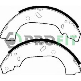 Bremsbacken des Herstellers PROFIT - Originalware Artikelnummer: 5001-0535