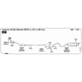 Compre Panela de escape central da SIGAM 50473 a um preço baixo por 77,35 €