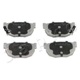 Compre Pastilhas de travão de JAPKO online para SKYLINE Coupé (R34) a preços moderados