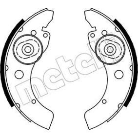 Achetez des Jeu de mâchoires de frein METELLI 53-0053 à prix pour 50,31 €