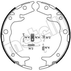 Bremsbackensatz, Feststellbremse 53-0159K von METELLI günstig für 39,84 € online kaufen
