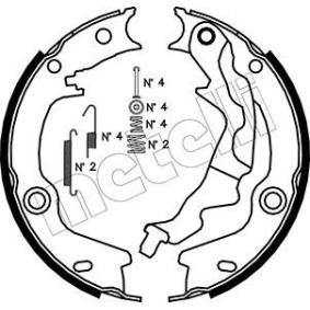 Bremsbackensatz, Feststellbremse 53-0187K von METELLI günstig für 41,46 € online kaufen