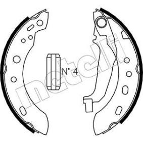 Bremsbackensatz 53-0288 von METELLI günstig für 30,60 € online kaufen