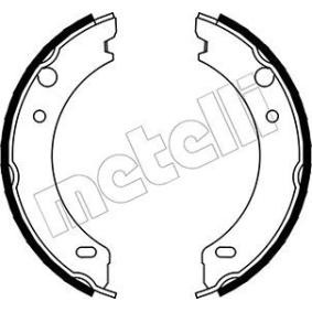 Bremsbackensatz, Feststellbremse 53-0477 von METELLI günstig für 23,72 € online kaufen