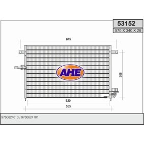 Achetez des Condenseur de clim de chez AHE en ligne pour PONY / EXCEL A trois volumes (X-2) à prix modérés