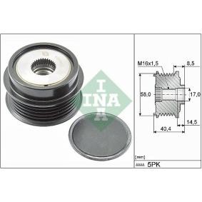 Köp Frihjulskoppling, generator av INA 535 0280 10 till det låga priset 3020,98 kr