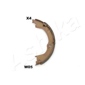 Compre Jogo de maxilas de travão, travão de estacionamento da ASHIKA 55-0W-W05 a um preço baixo por 36,18 €