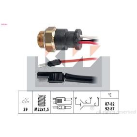 Compre Interruptor de temperatura, ventilador do radiador de KW online para J5 Camião de plataforma/chassis (280L) a preços moderados