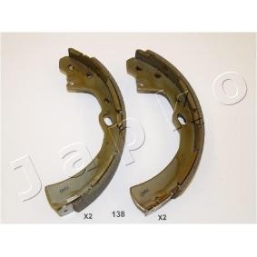 Bremsbackensatz 55138 von JAPKO günstig für 42,18 € online kaufen