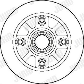 Bremsscheibe 561540J von JURID günstig für 35,15 € online kaufen