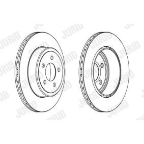 Bremsscheibe 563034JC-1 von JURID günstig für 55,34 € online kaufen