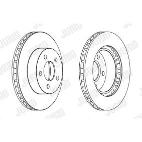 Bremsscheibe 563058JC von JURID günstig für 45,56 € online kaufen