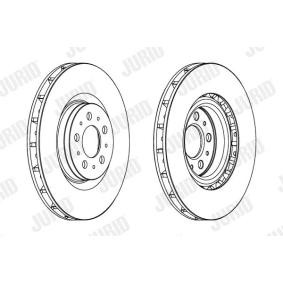 Bremsscheibe 563089JC-1 von JURID günstig für 64,50 € online kaufen