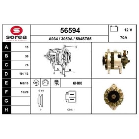 Køb Generator af EAI 56594 til den lave pris 1538,51 DKK