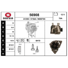 Køb Generator af EAI 56908 til den lave pris 1537,64 DKK