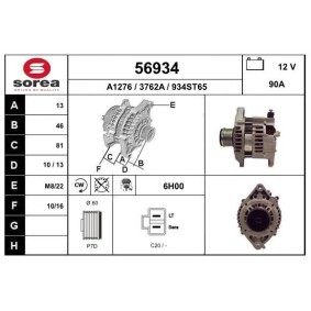 Lichtmaschine 56934 von EAI günstig für 256,08 € online kaufen