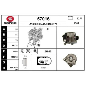 Lichtmaschine 57016 von EAI günstig für 229,00 € online kaufen