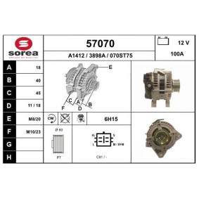 Køb Generator af EAI 57070 til den lave pris 2082,38 DKK