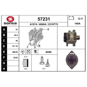 Køb Generator af EAI 57231 til den lave pris 1869,68 DKK
