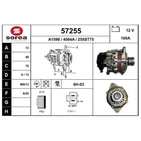Lichtmaschine 57255 von EAI günstig für 365,74 € online kaufen