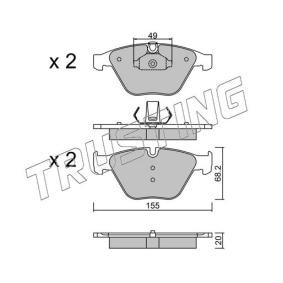 Bremsbeläge 574.9 von TRUSTING günstig für 69,65 € online kaufen
