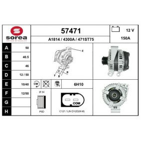 Lichtmaschine für LAND ROVER von EAI