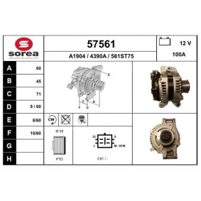 Køb Generator af EAI 57561 til den lave pris 2248,21 DKK