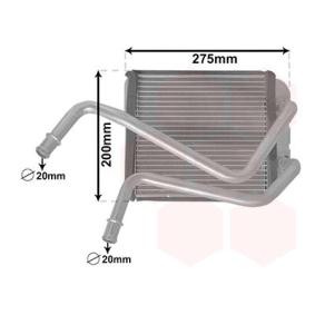 Comprar Radiador de calefacción de VAN WEZEL 58006378 a bajo precio de 68,52 €