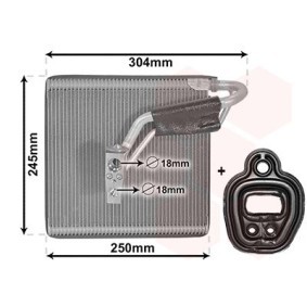 Acquista Evaporatore climatizzatore da VAN WEZEL 5800V387 a buon mercato per soli 646,43 €