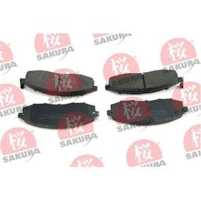 Bremsbeläge des Herstellers SAKURA - Originalware Artikelnummer: 600-10-4139