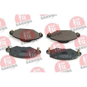 Bremsbeläge des Herstellers SAKURA - Originalware Artikelnummer: 600-20-3967