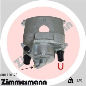 Bremssattel 600.1.10140 von ZIMMERMANN günstig für 104,54 € online kaufen