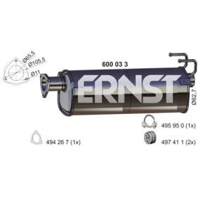 Compre Panela de escape central da ERNST 600033 a um preço baixo por 292,77 €