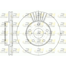 Comprar Disco de freno de ROADHOUSE 6640.10 a bajo precio de 59,34 €