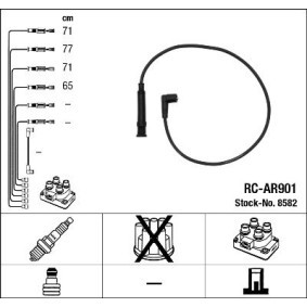 Acquista Kit cavi candele da NGK 8582 a buon mercato per soli 49,65 €
