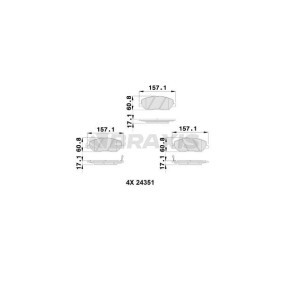 Bremsbeläge AB0221 von BRAXIS günstig für 22,22 € online kaufen