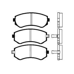 Bremsbeläge für NISSAN von KAVO PARTS