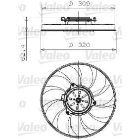 Kühlerlüfter 696002 von VALEO günstig für 361,94 € online kaufen