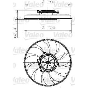 Kühlerlüfter 696003 von VALEO günstig für 323,23 € online kaufen