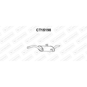 Endschalldämpfer CT15198 von VENEPORTE günstig für 116,09 € online kaufen