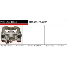Bremssattel DC73986 von DELCO REMY günstig für 116,52 € online kaufen