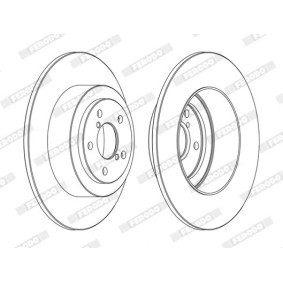 Bremsscheibe DDF1647C von FERODO günstig für 41,05 € online kaufen