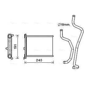 Compre Radiador de calefacción de AVA COOLING SYSTEMS online para LEAF a precios moderados