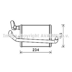 Achetez des Radiateur de chauffage PRASCO DN6423 à prix pour 96,69 €